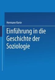Cover von Einführung in die Geschichte der Soziologie