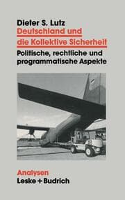 Cover von Deutschland und die Kollektive Sicherheit