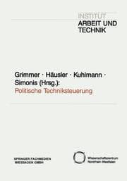 Cover von Politische Techniksteuerung