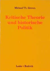 Cover von Kritische Theorie und historische Politik