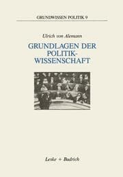 Cover von Grundlagen der Politikwissenschaft