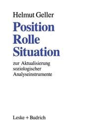 Cover von Position, Rolle, Situation