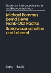 Cover von Sozialwissenschaften und Lehramt