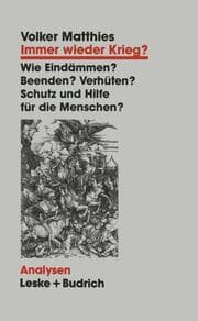 Cover von Immer Wieder Krieg