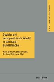 Cover von Sozialer und demographischer Wandel in den neuen Bundesländern