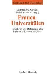 Cover von Frauenuniversitäten