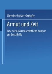 Cover von Armut und Zeit