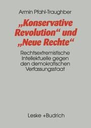 Cover von Konservative Revolution und Neue Rechte