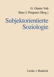 Cover von Subjektorientierte Soziologie