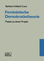 Cover von Feministische Demokratietheorie