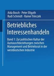 Cover von Betriebliches Interessenhandeln