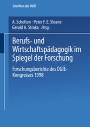 Cover von Berufs- und Wirtschaftspädagogik im Spiegel der Forschung