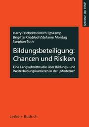 Cover von Bildungsbeteiligung: Chancen und Risiken