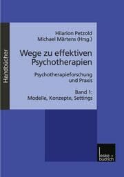 Cover von Wege zu effektiven Psychotherapien