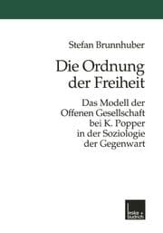 Cover von Die Ordnung der Freiheit