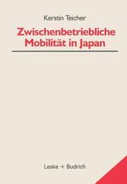 Cover von Zwischenbetriebliche Mobilität in Japan