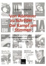 Cover von Von Adenauer zu Schröder Der Kampf um Stimmen