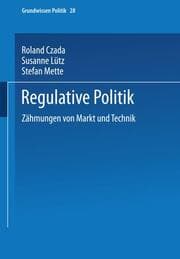 Cover von Regulative Politik