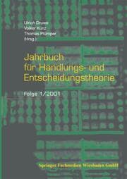 Cover von Jahrbuch für Handlungs- und Entscheidungstheorie