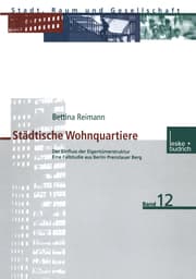 Cover von Städtische Wohnquartiere