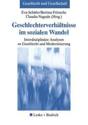 Cover von Geschlechterverhältnisse im sozialen Wandel