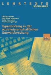 Cover von Typenbildung in der sozialwissenschaftlichen Umweltforschung