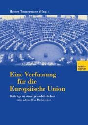 Cover von Eine Verfassung für die Europäische Union