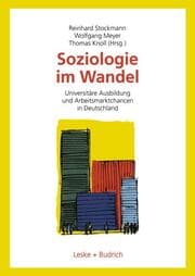 Cover von Soziologie im Wandel