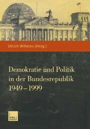 Cover von Demokratie und Politik in der Bundesrepublik 1949-1999