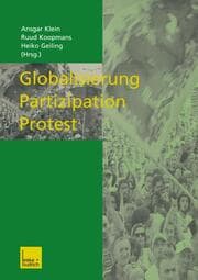 Cover von Globalisierung Partizipation Protest
