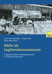 Cover von NGOs als Legitimationsressource