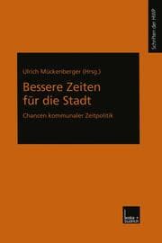 Cover von Bessere Zeiten für die Stadt