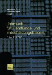 Cover von Jahrbuch für Handlungs- und Entscheidungstheorie 2
