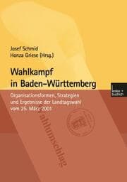 Cover von Wahlkampf in Baden-Württemberg