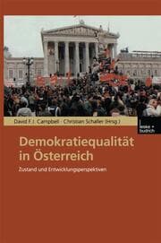 Cover von Demokratiequalität in Österreich
