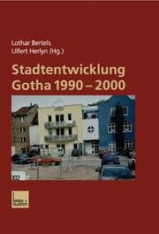 Cover von Stadtentwicklung Gotha 1990-2000