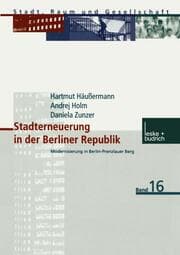Cover von Stadterneuerung in der Berliner Republik