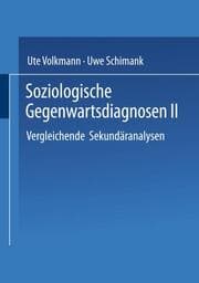 Cover von Soziologische Gegenwartsdiagnosen II