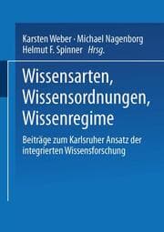 Cover von Wissensarten, Wissensordnungen, Wissensregime