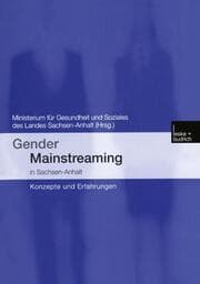 Cover von Gender Mainstreaming in Sachsen-Anhalt