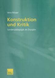 Cover von Konstruktion und Kritik