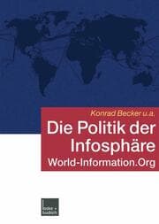 Cover von Die Politik der Infosphäre