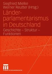 Cover von Länderparlamentarismus in Deutschland
