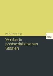 Cover von Wahlen in postsozialistischen Staaten