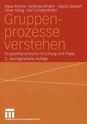 Cover von Gruppenprozesse verstehen