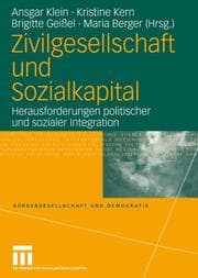 Cover von Zivilgesellschaft und Sozialkapital
