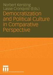Cover von Democratization and Political Culture in Comparative Perspective