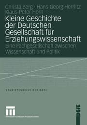 Cover von Kleine Geschichte der Deutschen Gesellschaft für Erziehungswissenschaft
