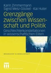 Cover von Grenzgänge zwischen Wissenschaft und Politik