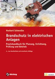Cover von Brandschutz in elektrischen Anlagen